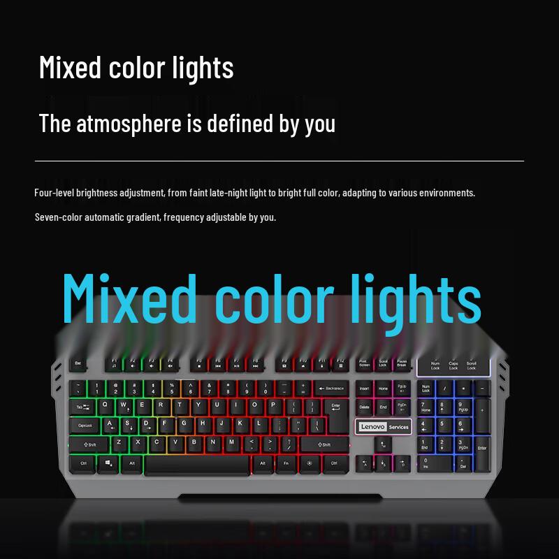 Lenovo KW41 RGB Проводная игровая клавиатура
