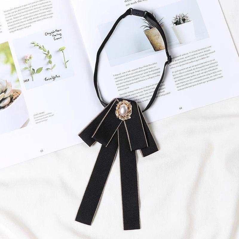 Japanese Style Bow Tie for Women Student Preppy Style Shirt Accessories JK