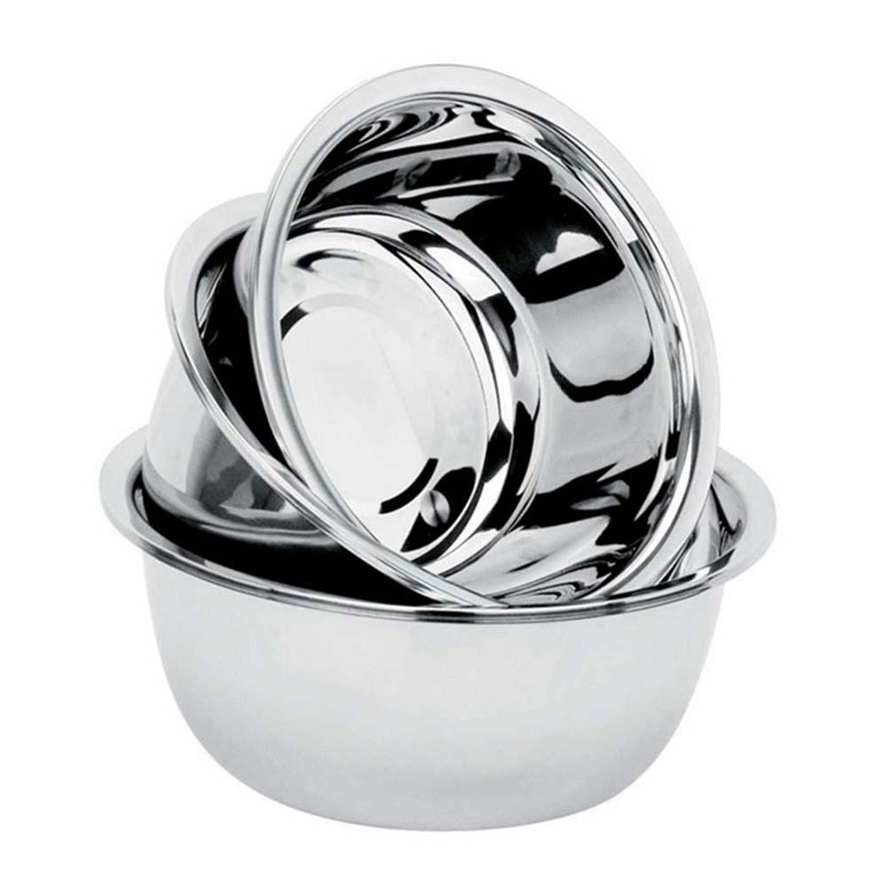 Kitchenware Stainless Rice Noodles Thickened Soup Bowl Vegetables Basin Kitchenware