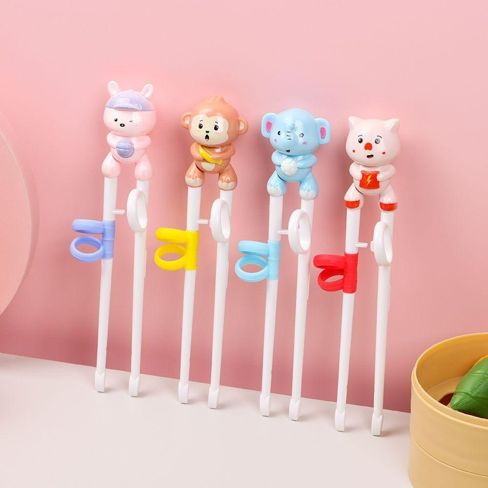 Cartoon Tableware Kids Learning Chopsticks Eating Helper Training Chopsticks Beginner Chopstick