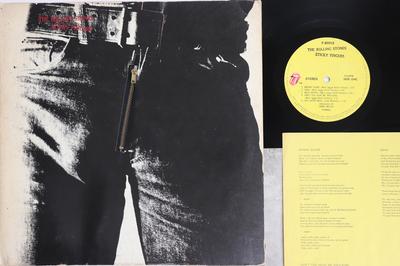 Виниловая пластинка ROLLING STONES  Sticky Fingers P8091S WARNER BROS 1971 Япония Рок Б/у
