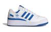 adidas Форум Бело-синяя птица в полоску Женский ID0564