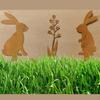 Пасхальный кролик садовый кол, кролик декор, креатив, подарок двор искусство орнамент газон декоративный знак для