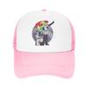 Adult Pokemon Team Rainbow Rocket Trucker Caps HipHop Mesh Baseball Caps Snapback Caps  Hat Sun Hat Adjustable Golf Hats Summer