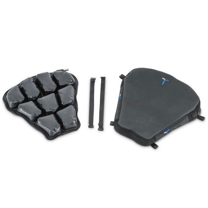 Moto Coussin d'air Tourtecs Air Deluxe M Coussin de Selle confort en noir