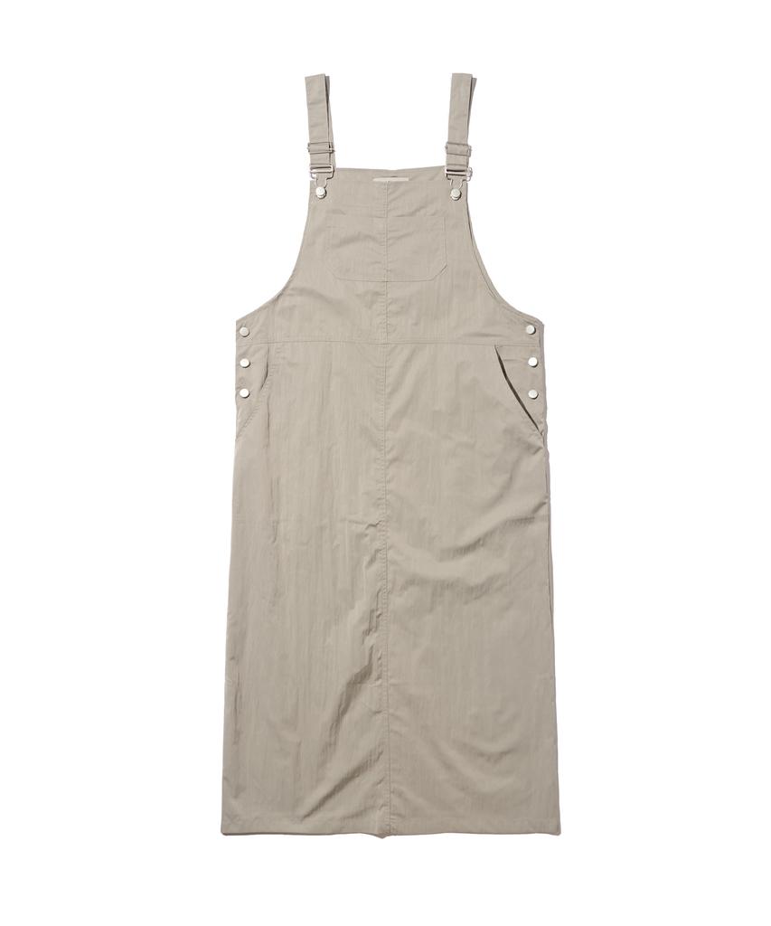 Road Road Urban Overall Long Dress (Khaki)