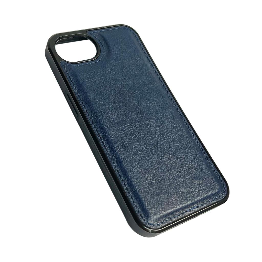 For iPhone 16e Case Calf Texture PU Leather Anti Fingerprint Back Phone Cover