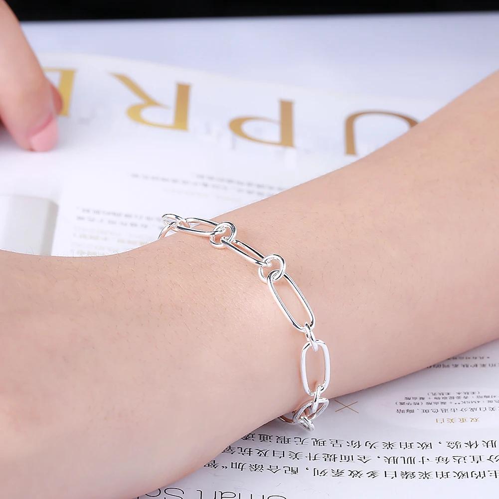 Hot Charms Bracelets For Woman Lady Men Noble Wedding Party Christmas Gifts Fashion Fine Jewelry