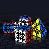 Qiyi Magic Cube Gear Cube 3x3 Gear Ball Shaped Smooth Cube Профессиональные игровые игрушки