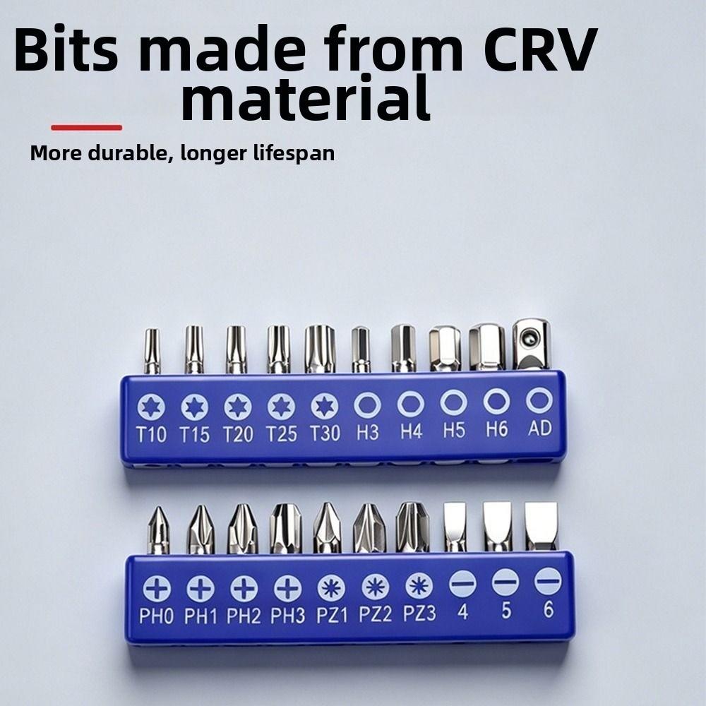 26 In 1 Ratchet Wrench Set Flexible Head Flex Head Wrench Durable Mini Hand Wrench Hand Tool