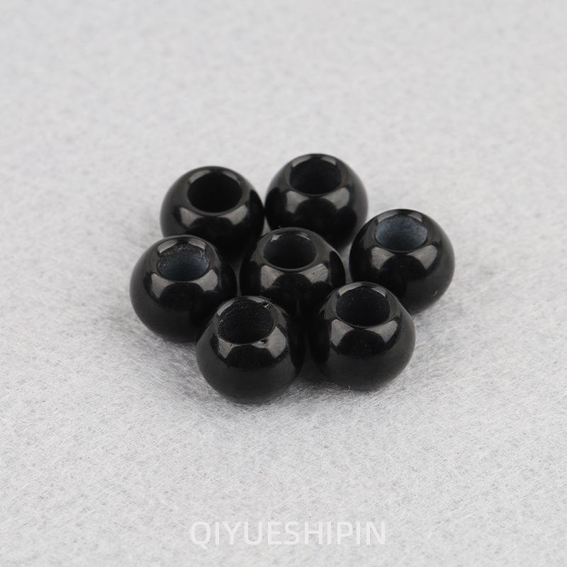 Natural Agate Large Hole Beads - Jewelry Accessories for DIY and Handmade Creations