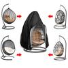 Hanging Chair Cover With Zipper Anti UV Sun Protector Outdoor Garden Swing Chair Waterproof Rattan Seat Furniture Cover