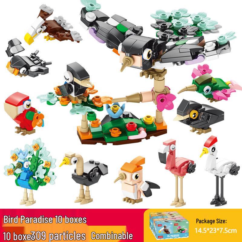 Модель динозавра от Lele Bros: Конструкторы для детей - Совместимы с Lego