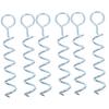 VORCOOL 6pcs Ground Nail Tent Spiral Anchor Tarp Pegs Camping Stakes Dog Camping Tie Out Stakes Camping Spikes Pet Anchor Beach Tent Pegs Dog Anchor
