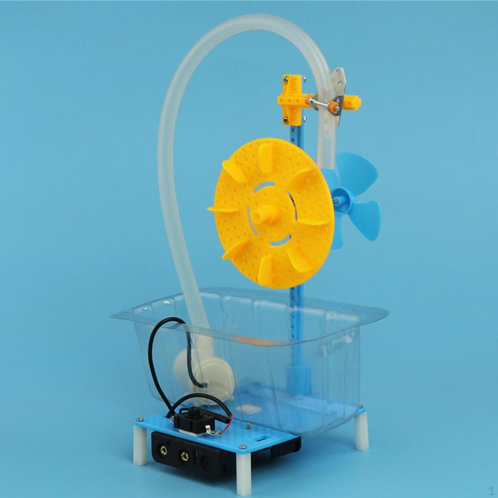 Science Experiment Toy Stem Educational Homeschool Projects Water Wheel Windmill Circulation