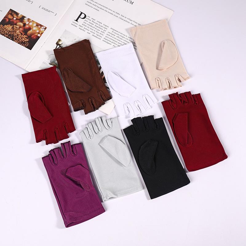 Унисекс Летние Спортивные Перчатки без пальцев для Велоспорта и Рыбалки - Защита от солнца и Фитнес