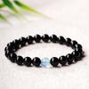 Браслет из обсидиана для мужчин и женщин, модные бусины на удачу, легкий роскошный браслет, изысканный подарок
