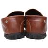 Paraboot 0409 Leather Moccasins shoes 8 1/2 BrownUsed