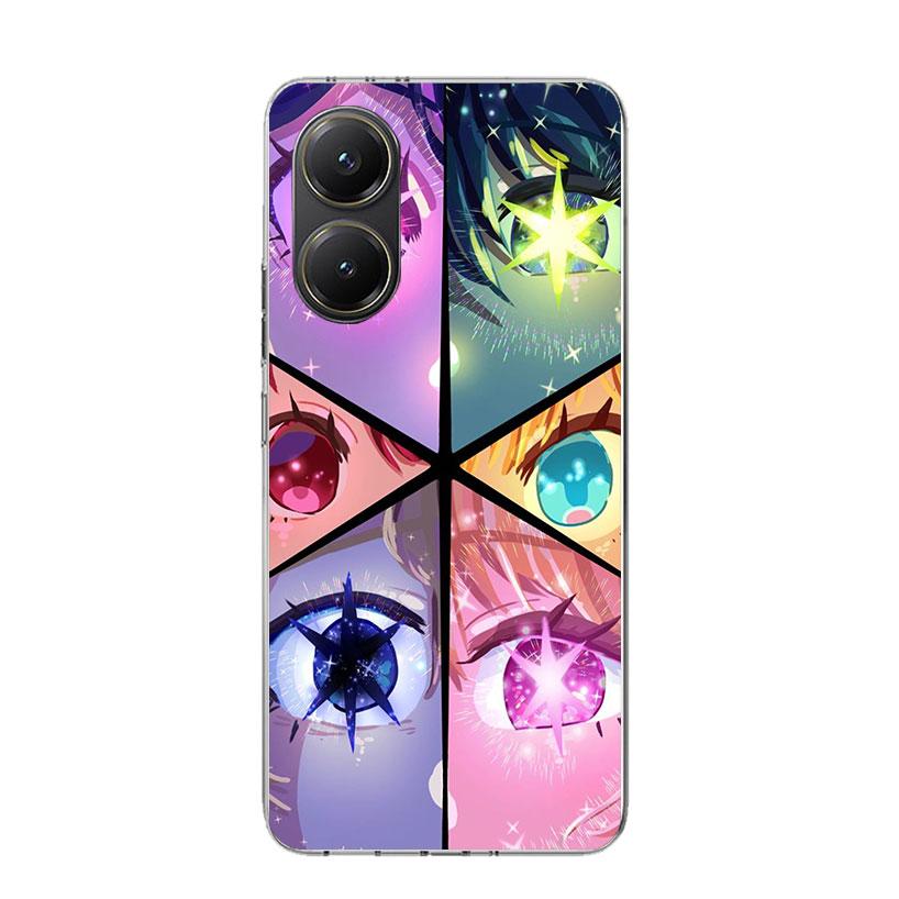 Чехол для телефона Oshi No Ko для Xiaomi Poco X7 X6 X5 Pro F7 Ultra Redmi 15C 15 13 13C 12 12C 10 10A 10C 9 9A 9C 9T Покрытие Poco X7 X6 X5