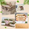 Pine Wood Mini Basket Model for DIY Crafts and Mini Supermarket