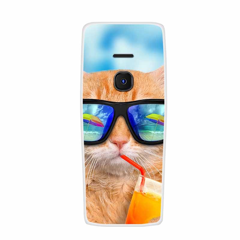 Мягкий силиконовый чехол для Nokia 8210 4G Чехол Модный Роскошный Прозрачная задняя крышка для чехлов телефона Nokia 8210 4G Nokia 8210 4G ТПУ Пара