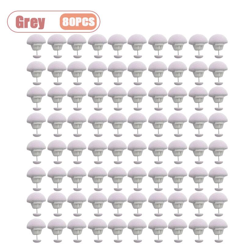 20-80PCS Reusable Mushroom Shape Clips Removable Easy Release Fastener for Blanket Sheet Curtain Socks Multipurpose Clamps
