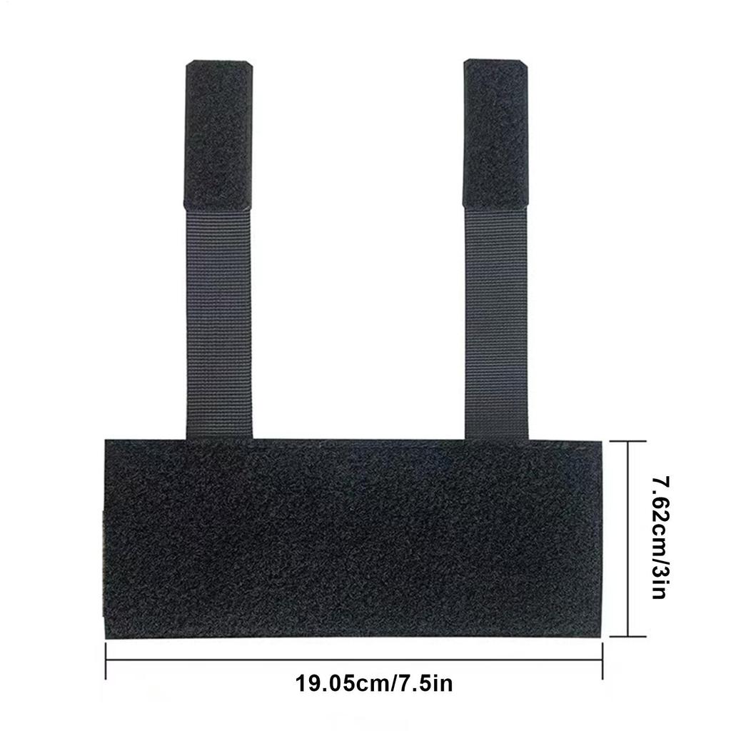 Adhesive Patch Board 2 Pieces Sturdy Attachment Plate Vest Carrier For Clothing Equipment Gear Outdoor Organization Backpack