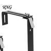 Stainless Steel Railing Hangers 4Pcs Adjustable Planter Box Brackets, Flower Hangers, Pot Holders No Drill Plant Supports for Fence Balcony