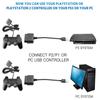 Для PS1/PS2 Dual-shock Joypad GamePad to PS3 PC USB Games Controller адаптер-конвертер кабель без драйвера ABS-материал