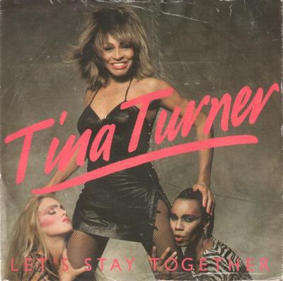 7-дюймовая пластинка TINA TURNER - Let's Stay Together CL316 Capitol Records 1983 UK Рок Б/У