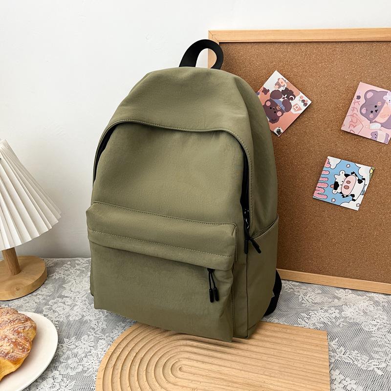 SchoolbagRPET nylon backpack, new Guochao nylon student backpack RPET storage computer bag backpack