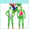Яркий комбинезон Super Mario с длинным рукавом, 3D-печать, костюм для косплея на Хэллоуин