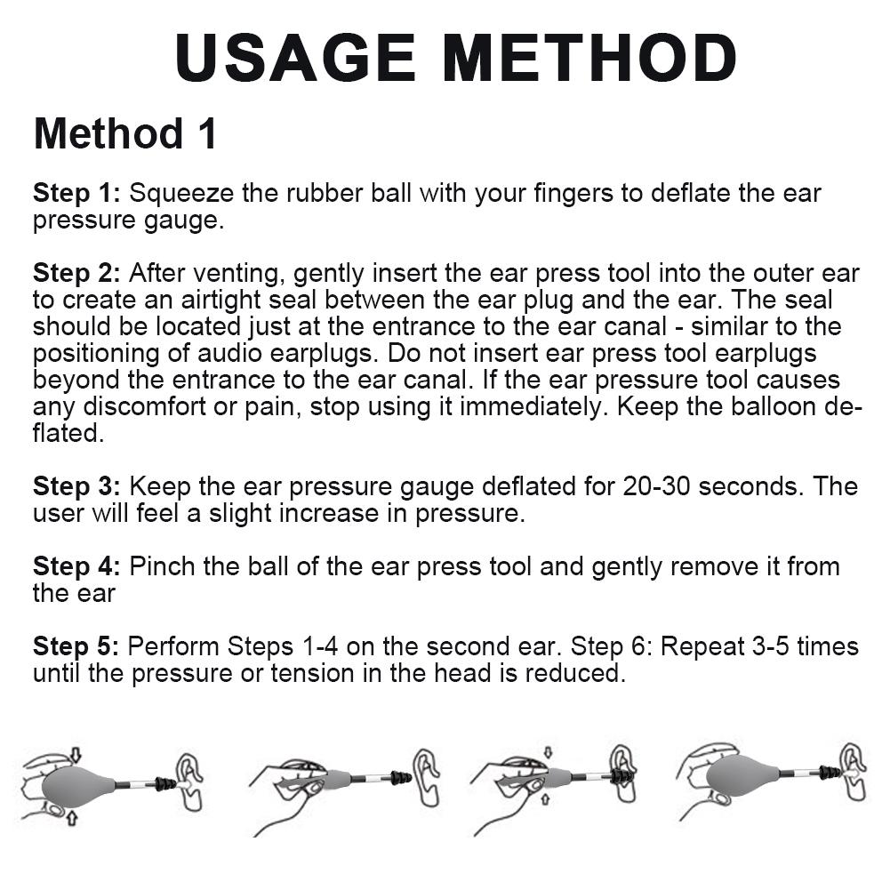 Ear Pressure Relief Suction Device Inner Ear Pressure Relief Tool Portable Inner Ear Pressure Tool Reduces Tension for Headache