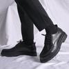 FashionClassic Men's Genuine Leather Shoes Thick Soled Pointed Shoes Banquet Dress Shoes Conference Men's Formal Shoes Lace Up