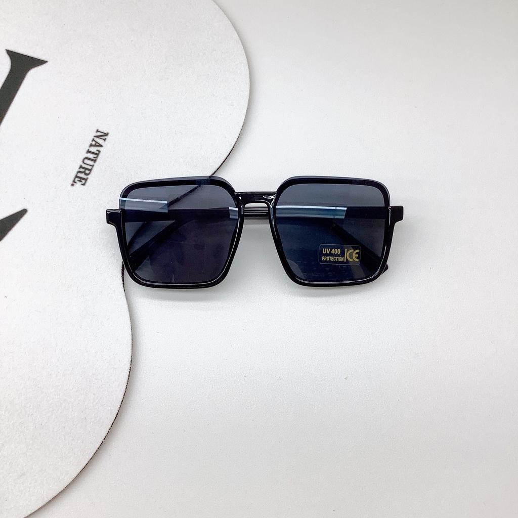 Vintage Box Children'S Sunglasses Fashion Trend Boys And Girls Uv Protection Styling Wear Sunshade Glasses