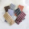 Knitted Wool Scarf Women's Autumn Winter Solid Color Fashion Warm Scarf