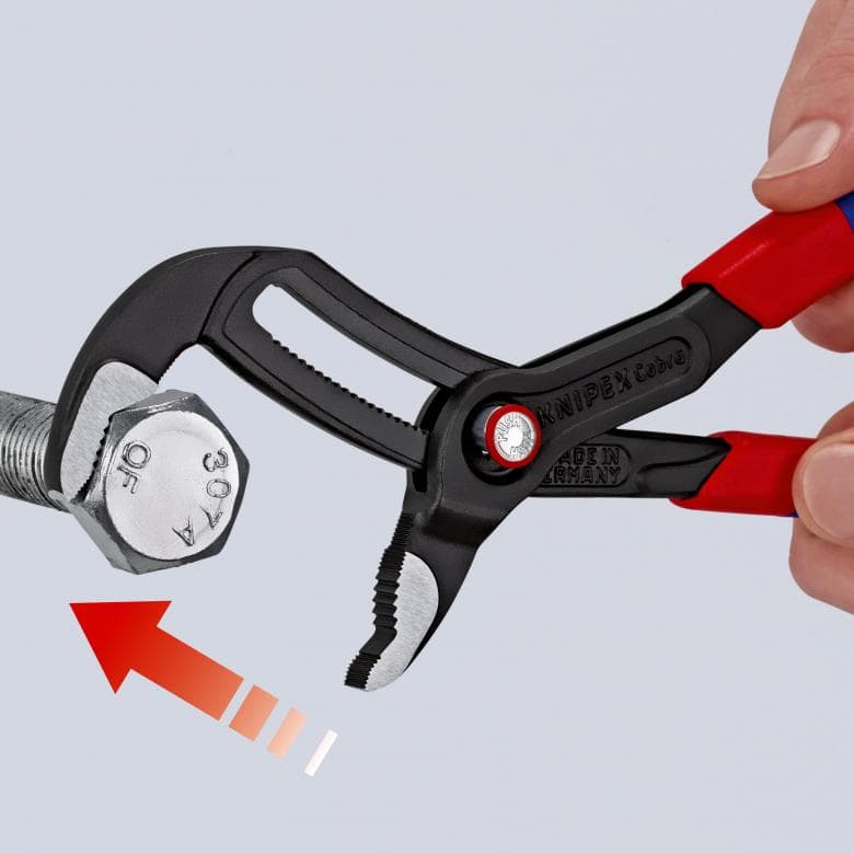 Cobra Quickset Adjustable Pipe Pliers 250Mm, - Kn 87 21 250