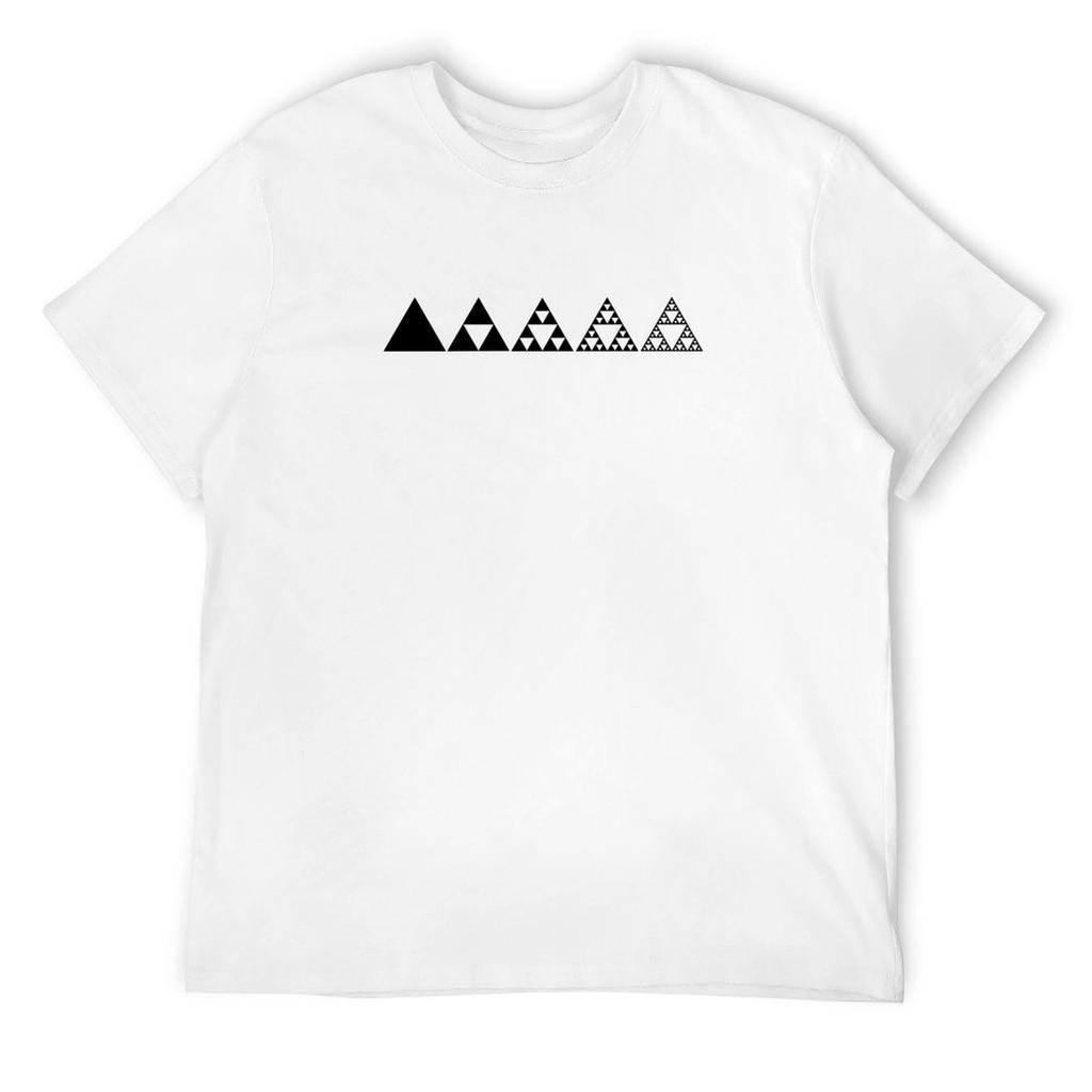 Серпинский, Треугольник, Математика, Фрактал, Математика, Геометрия Футболка на заказ топы мужские футболки с графикой аниме