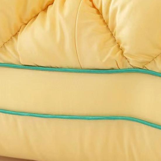 Ананасовая Подушка Мягкая Пушистая Подушка для Шеи Набитая Пухом Сбалансированная Мягкость и Поддержка для Спящих на Спине и Животе