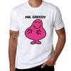 MR. GREEDY T-Shirt G Man T Shirts for Men Essential T Shirt Cotton Tshirt 100% T-Shirt