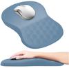 REDCANAL коврик для мыши Поддержка запястья Подставка для запястья Интегрированная поддержка боли в запястье Пена с эффектом памяти Легкий игровой подлокотник Офисный кабинет Унисекс Простой Мягкий Большой