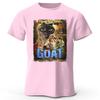 2026 Новый Аниме Фильм Чудесная Команда Мечты GOAT Чистый Хлопок Короткий Рукав Мерч Унисекс Уличная Мода Повседневная Плюс Размер Футболка