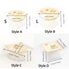 Transparent Hamster Bathtub Star Moon Shape Anti-leak Hamster Sand Bath Box with Cover Hamster Bathroom Pet Cleaning