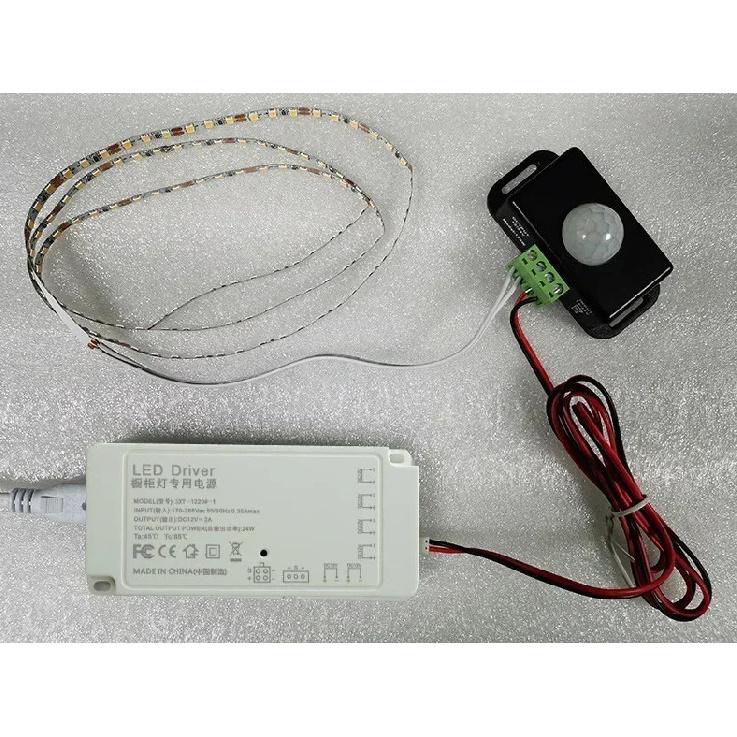 Infrared Body Sensor DC12-24V PIR Motion Sensor Time Adjustment Infrared Human Sensor Switch Infrared Human Induction Detector