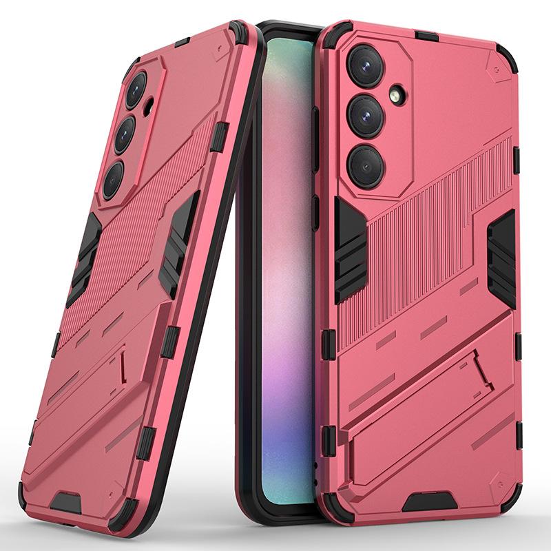 For Samsung Galaxy A15 A24 A25 A35 A55 5G Global Shockproof Armor Phone Case Anti-Fall Protect Back Cover Coque Kickstand Case