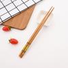 Многоразовый набор из 5 пар бамбуковых палочек ручной работы в японском стиле из натурального дерева, палочки для еды, суши, еды, кошек, цветов, разноцветные деревянные палочки для еды