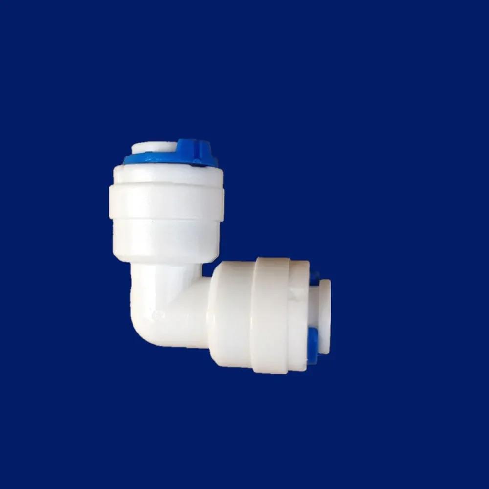 1/4" 3/8" BSP на 6,35 мм 9,52 мм Трубка Аксессуары для Очистителя Воды Аквариум Быстроразъемное Соединение Пластиковый Трубный Соединитель для RO Воды