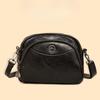 Soft Leather Women's Bag, Simple and Large-capacity Multi-layer Single-shoulder Crossbody Bag, Trendy Middle-aged Mom's Bag