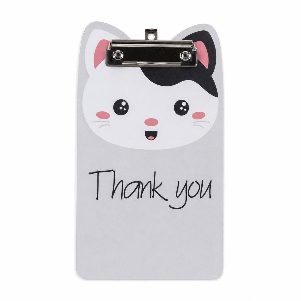 Low Profile Clip Magnetic Cat Clipboard A5 File Holder Durable Clip Boards for Nurses Teachers