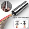 Squid Hook Repair Tool Stainless Steel Corrector For Octopus Umbrella Hooks Wood Shrimp Repair Fishing Tool Accessories